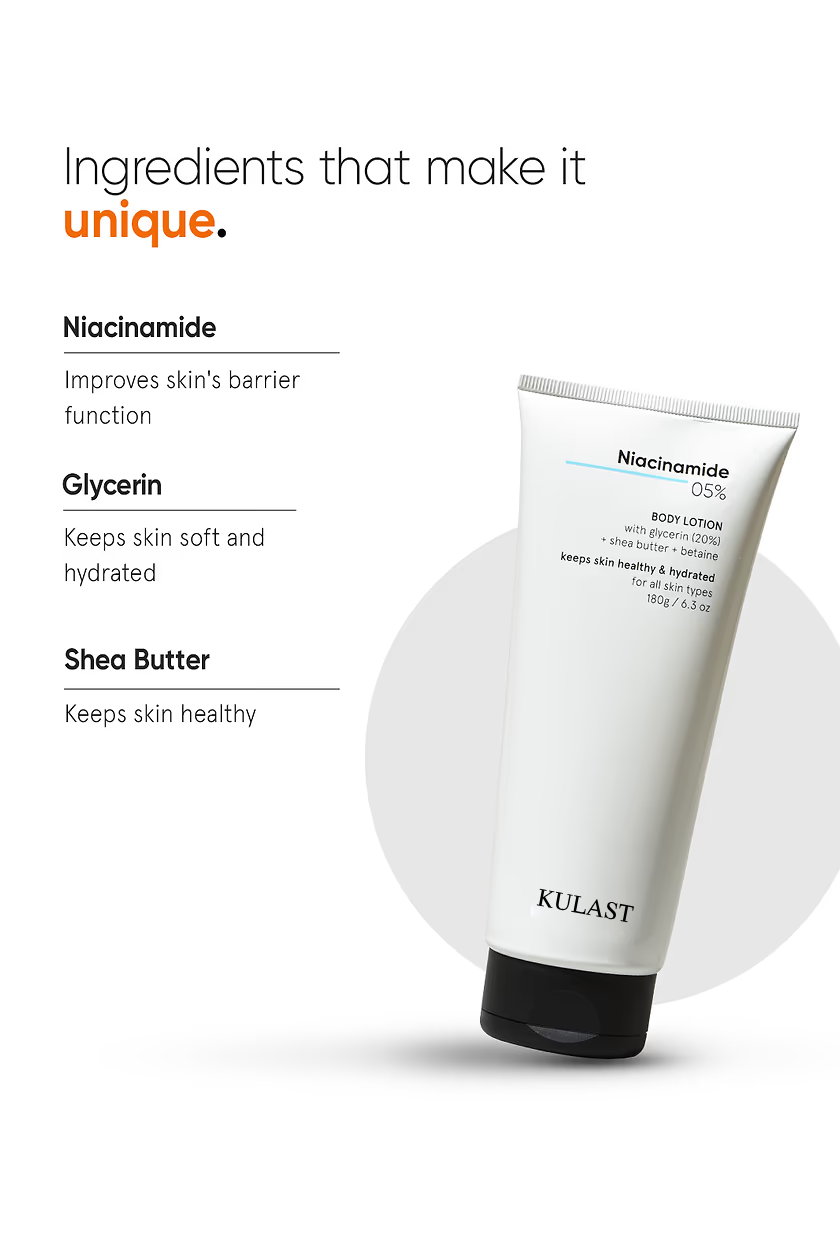 Niacinamide 5% Body Lotion