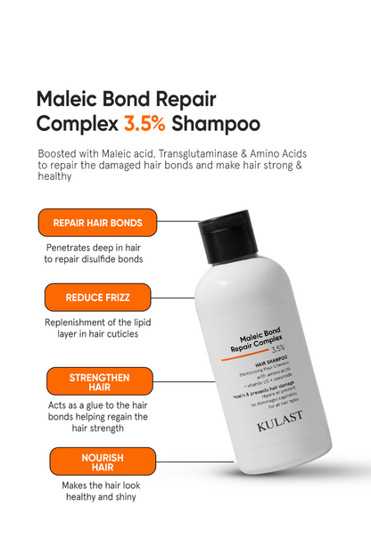 KULAST™ Maleic Bond Repair Complex 3.5% Hair Shampoo